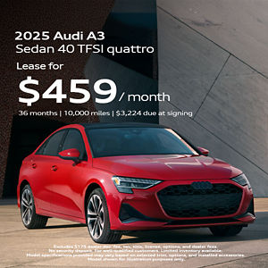 Lease the Audi A3 in Manhattan NY NYC Today